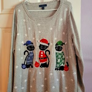 Size 2XL Karen Scott ugly Christmas sweater